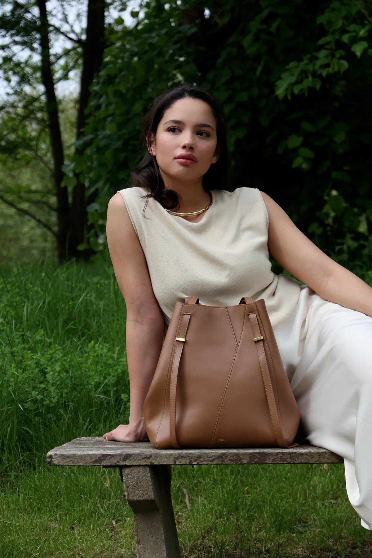 AYO TOTE Medium CARAMEL