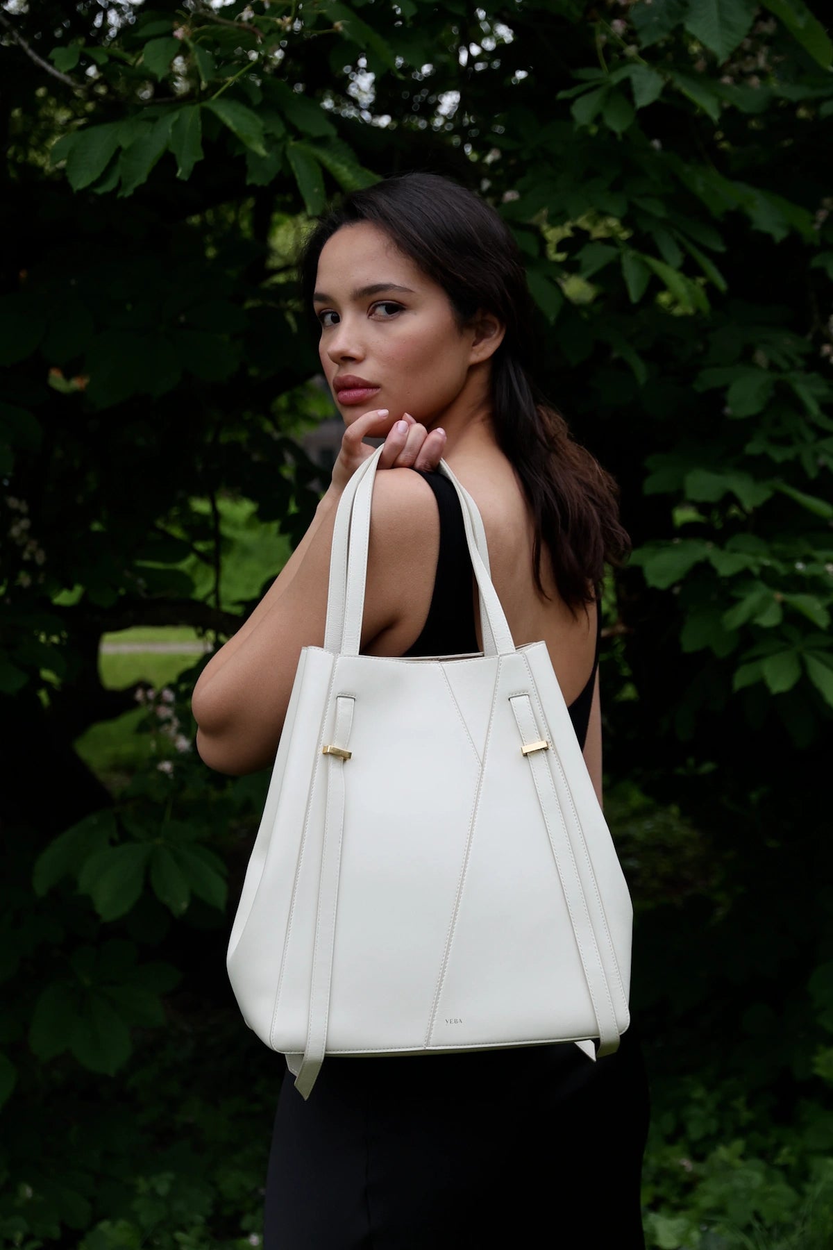 AYO TOTE Medium CREAM