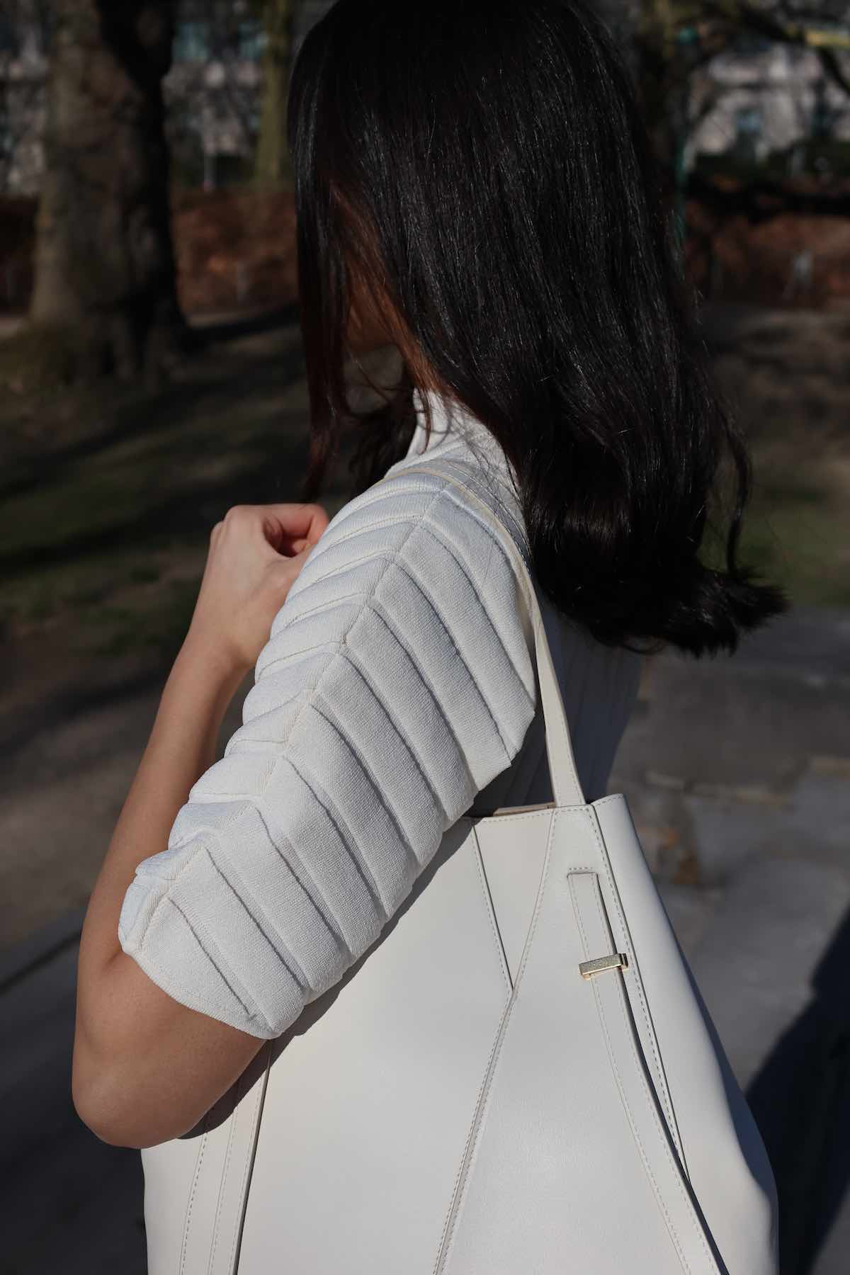 AYO TOTE Medium CREAM